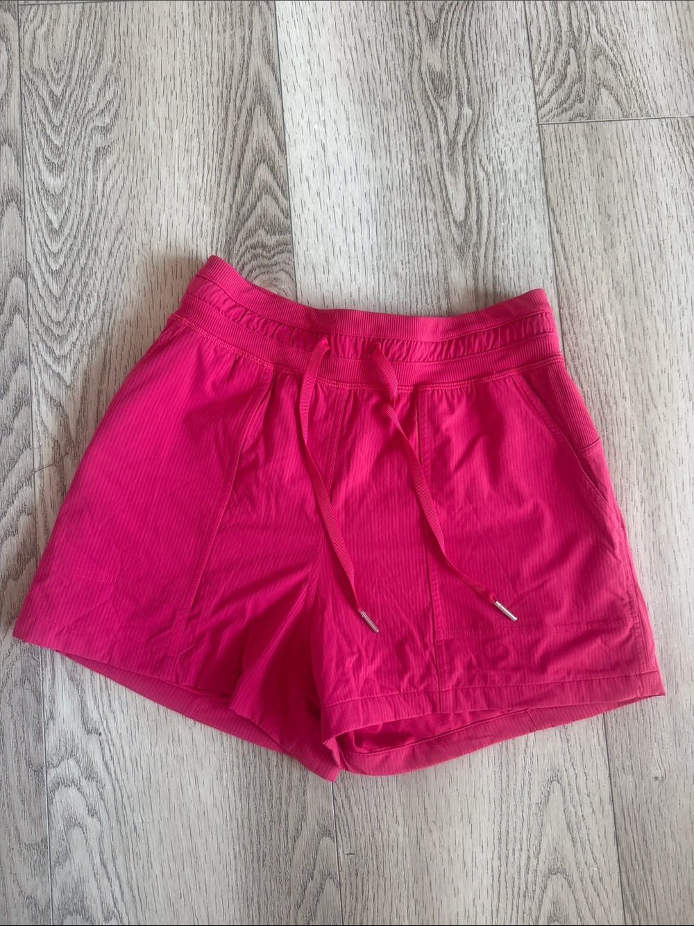 lululemon athletica Pink Athletic Drawstring Dance Studio High Rise Shorts